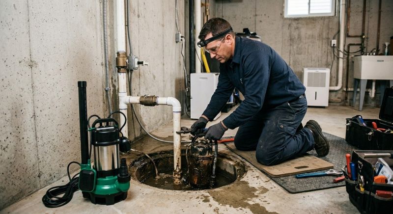 Sump Pump Plumbing in Framingham, MA
