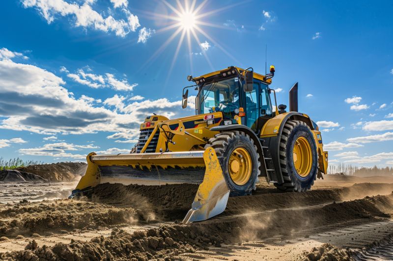 Bulldozer Clearing in Katy, TX